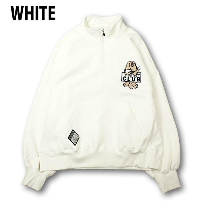 GALFY（ガルフィー） メンズ レディース イヌクラブハーフジップ