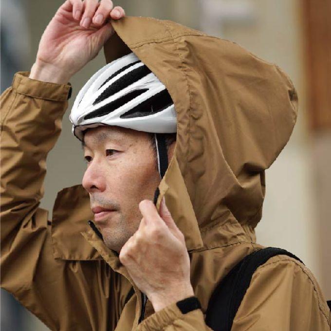 パールイズミ（PEARL IZUMI） piccola ヘルメット対応 レインウェア