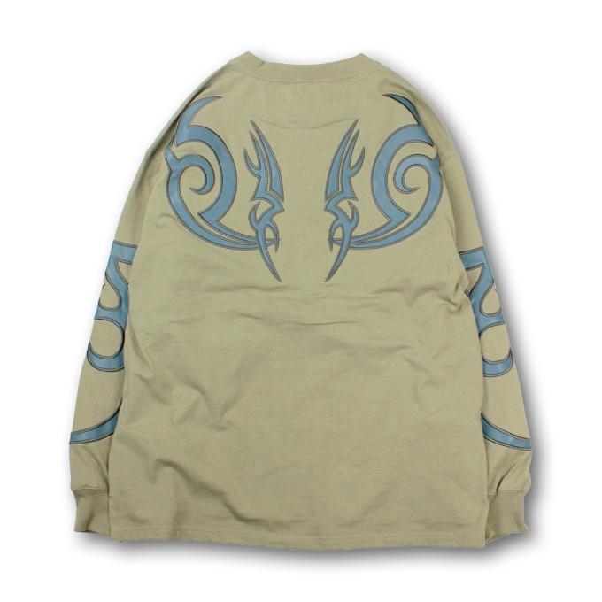 GALFY（ガルフィー） メンズ レディース 長袖 Tシャツ 部族ロンT