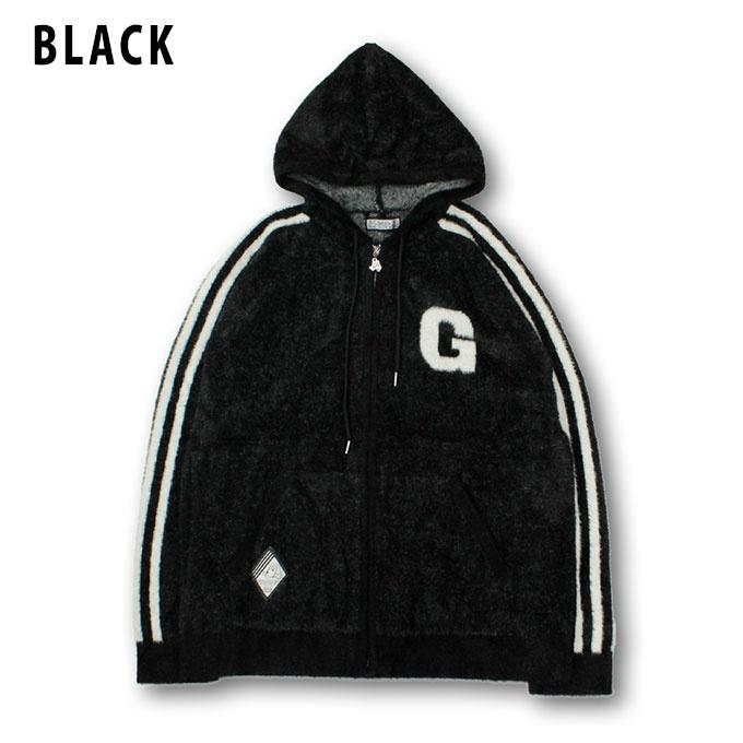GALFY（ガルフィー） メンズ レディース ニットパーカー もけもけG 
