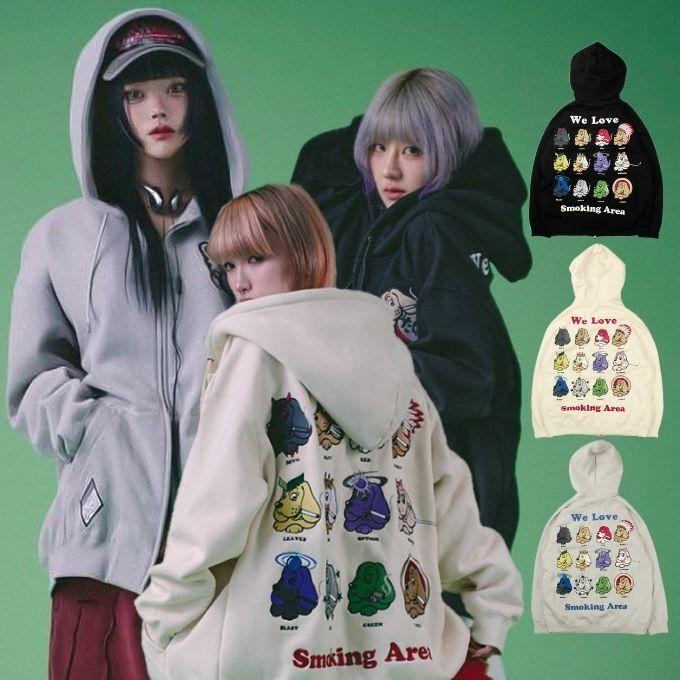 GALFY（ガルフィー） メンズ レディース パーカー ヤニラバーズ
