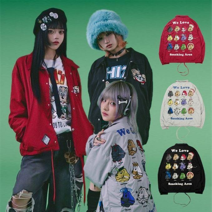 GALFY（ガルフィー） メンズ レディース コーチジャケット ヤニ