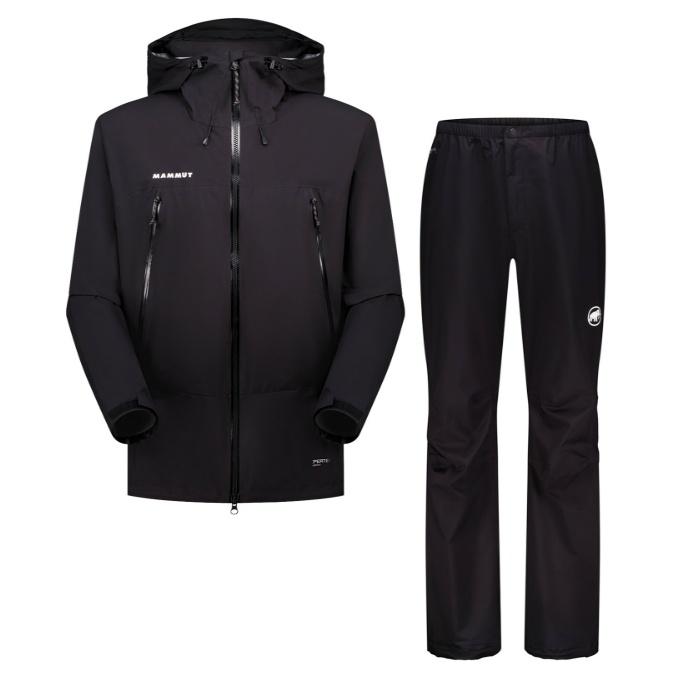 MAMMUT（マムート） レインウェア上下セット メンズ Masao Light Rain
