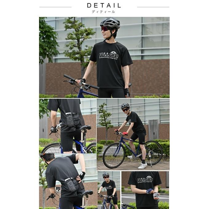 パールイズミ 自転車 サイクルウェア 半袖 サイクルTシャツ バック