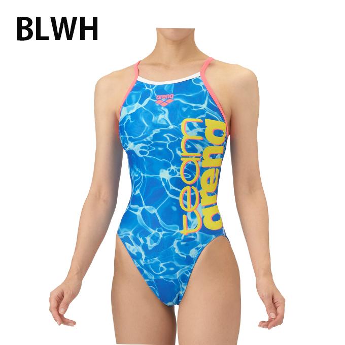 アリーナ arena FINA承認 競泳水着 スパッツ レディース トレーニングワンピース オープンバック AS5FWM02L アリーナ（arena） 【メール便送料無料】アリーナ arena FINA承認 競泳