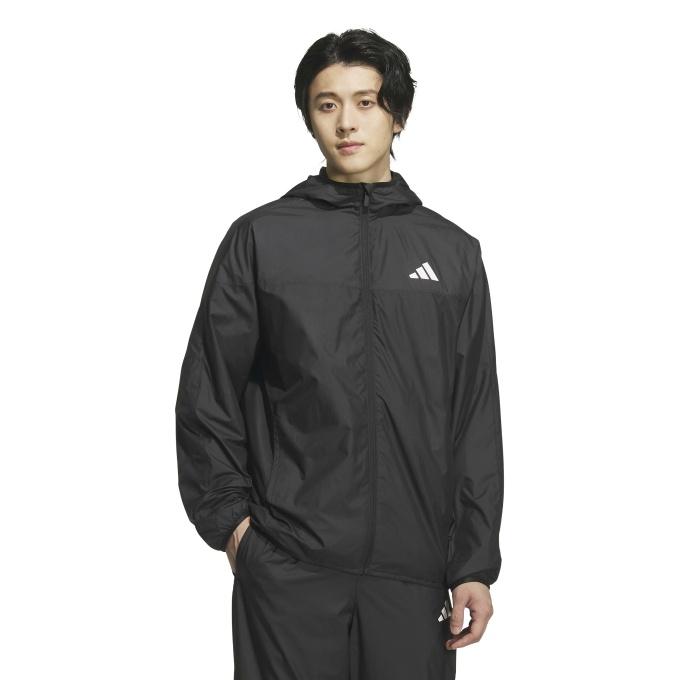 adidas ウィンドブレーカー Lサイズ ブラック adidas（アディダス） ウィンドブレーカー 上下セット スリー