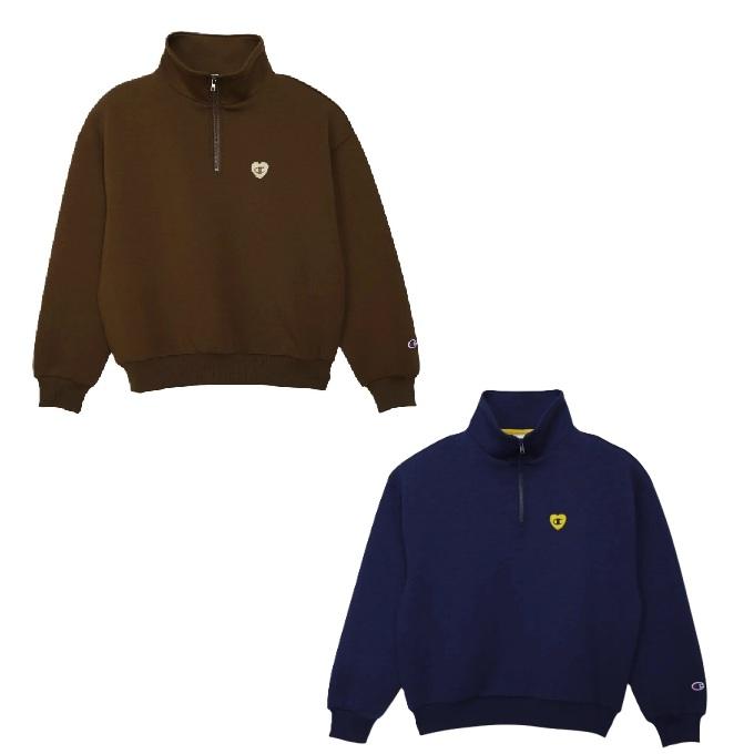 【メール便送料無料】 チャンピオン(Champion) スウェットトレーナー レディース ウィメンズ ハーフジップスウェットシャツ CW-C009 od Champion（チャンピオン） スウェットトレーナー レディース