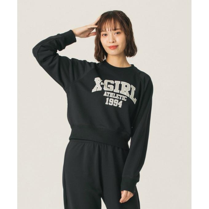X-girl（エックスガール） X‐girl スウェットトレーナー レディース