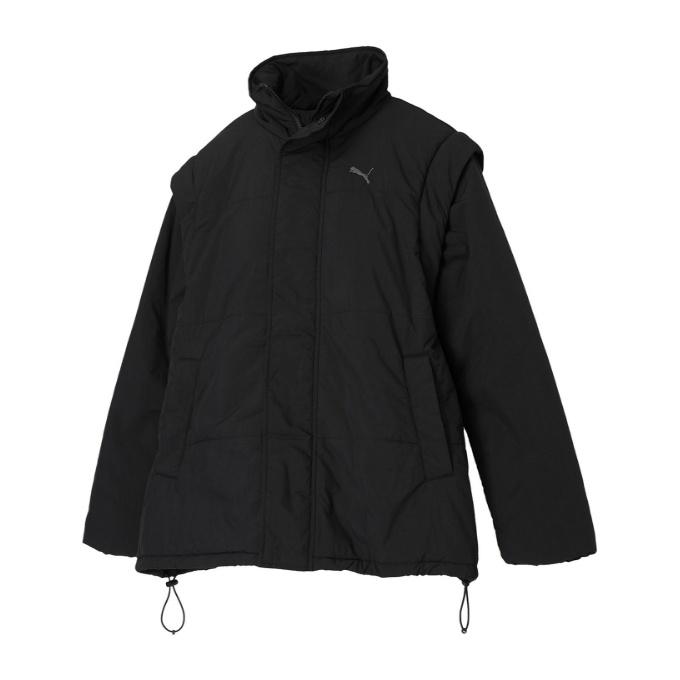 プーマ PUMA アウタージャケット レディース AUTUMN中綿2WAYベスト JK 690177 od PUMA（プーマ） アウタージャケット レディース AUTUMN中綿2WAYベスト