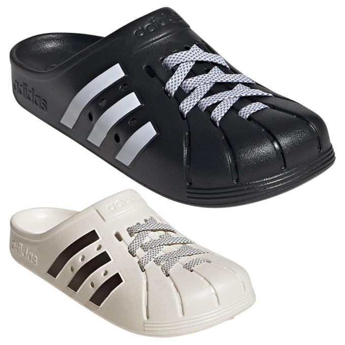 ★正規激レア新品 入手困難/アバクロ レザーサンダル/Sサイズ★ adidas（アディダス） サボサンダル メンズ レディース おしゃれ 3本