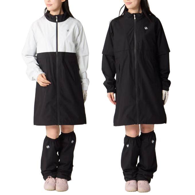 マンシングゴルフレインウェアワンピース フットカバー付き Marie Claire（マリ クレール） ゴルフ レインウェア ワンピース