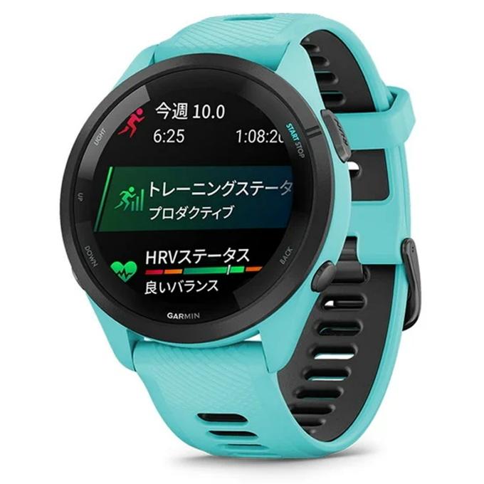 ガーミン GARMIN ランニング 腕時計 GPS付 メンズ レディース Forerunner 265 Music 010-02810-42 run｜himarayarunning｜02