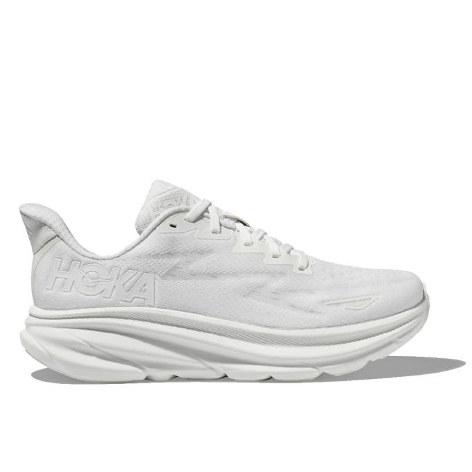 【着用2回】HOKA クリフトン 9 1127895-WWH メンズ HOKA ONEONE ホカ オネオネ ランニングシューズ メンズ