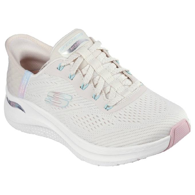 スケッチャーズ SKECHERS ウォーキングシューズ レディース SLPアーチフィット2.0 150066-NTPK run SKECHERS（スケッチャーズ） ウォーキングシューズ レディース SLP