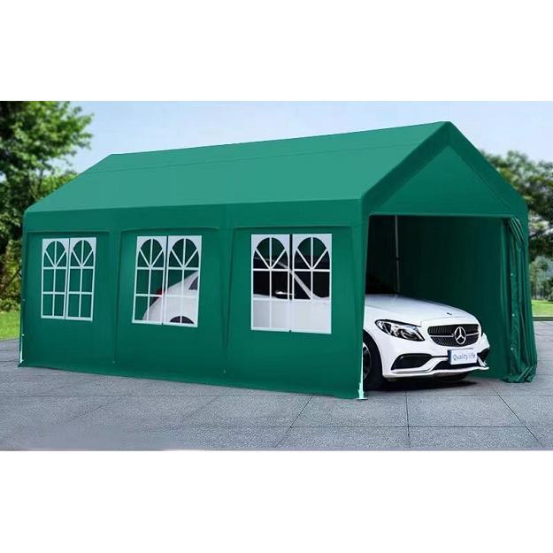 新入荷 カーポート 駐車場 暴風雨 雪 耐える 家庭用 テント 簡易 屋外のモバイル ストレージテント アウト用品　日よけ 防風 防雨 4.5*2.8M 【LWH1014141482】(35858円)