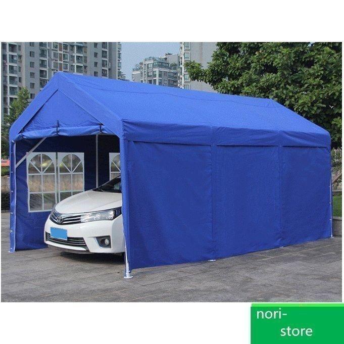新入荷 カーポート 駐車場 暴風雨 雪 耐える 家庭用 テント 簡易 屋外のモバイル ストレージテント アウト用品　日よけ 防風 防雨 4.5*2.8M 【LWH1014141482】(35858円)