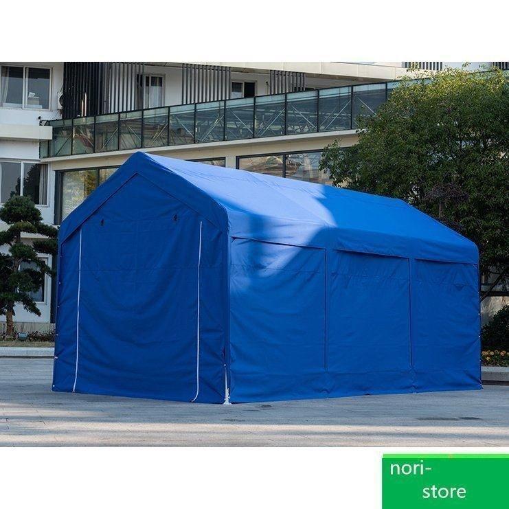 新入荷 カーポート 駐車場 暴風雨 雪 耐える 家庭用 テント 簡易 屋外のモバイル ストレージテント アウト用品　日よけ 防風 防雨 4.5*2.8M 【LWH1014141482】(35858円)