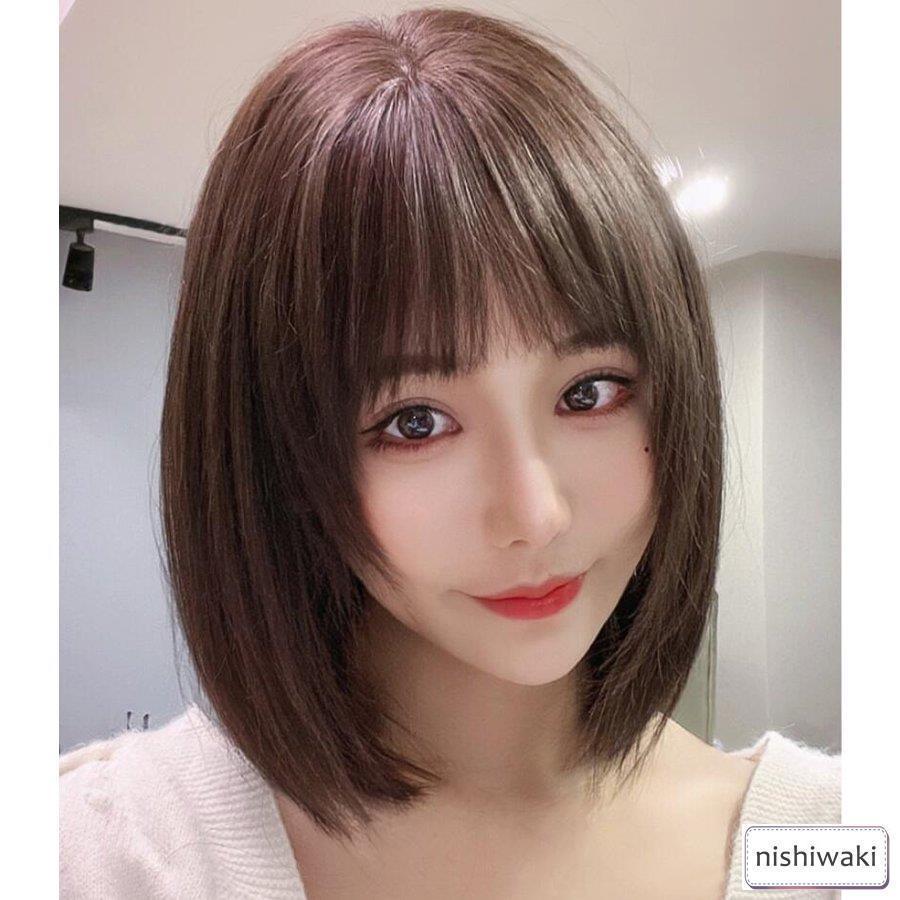 【訳あり・新品】 100%人毛ウィッグ 人毛ウィッグレディース ボブ ショート 女性 ミセス ママ 医療用 かつら モデル アイドル ヘアスタイル 級 WIG 簡単着用 自然 耐熱 【1969236994】(10037円)