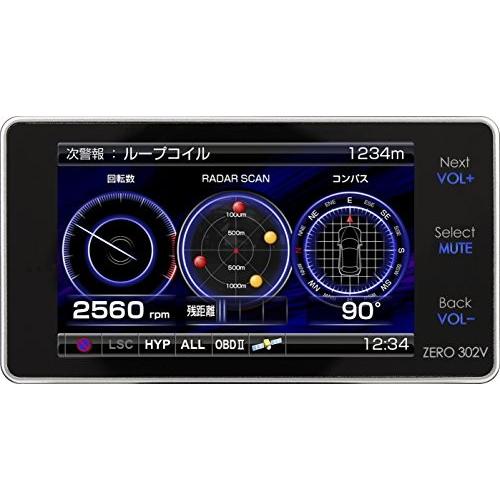 コムテック レーダー探知機 ZERO 302V 無料データ更新 移動式オービス