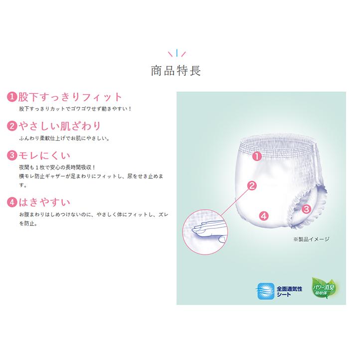 大人用紙おむつ リフレ(Livedo) はくパンツ 夜用スーパー ML