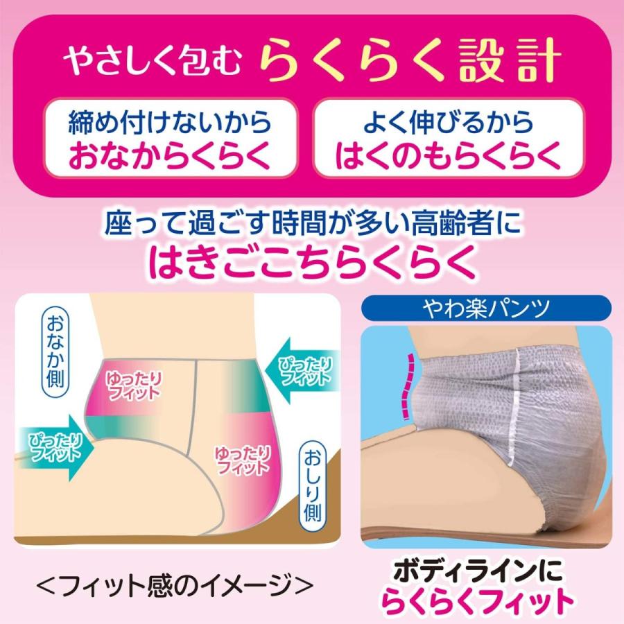 サルバ 大人用紙おむつ 白十字 やわ楽パンツしっかり長時間 市販