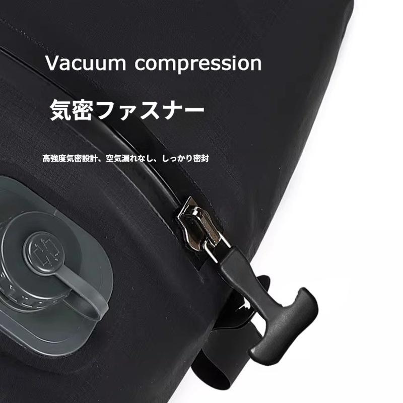ポンプ内蔵 圧縮袋 トラベル圧縮袋 トラベルポーチ 圧縮バッグ 電動