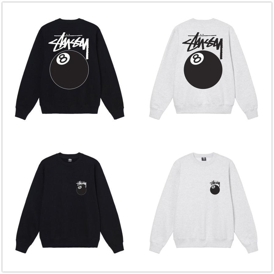 STUSSY ステューシー 8 BALL CREW 1914749 ステューシートレーナー 裏 
