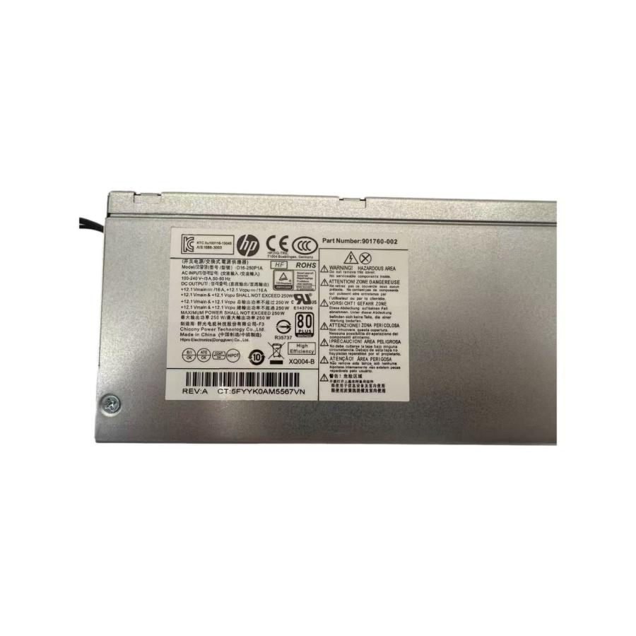 新品 HP ProDesk 800 G3 G4 用 250W電源ユニット PCH022 D16-250P2A