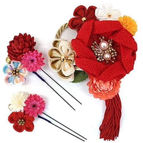 第1位獲得 髪飾り 3点セット Wk 221 フラワー 赤 レッド つまみ細工 成人式 振袖 卒業式 結婚式 ネットショップひまわり 通販 Yahoo ショッピング 安い購入 Www Doctor Plan Com