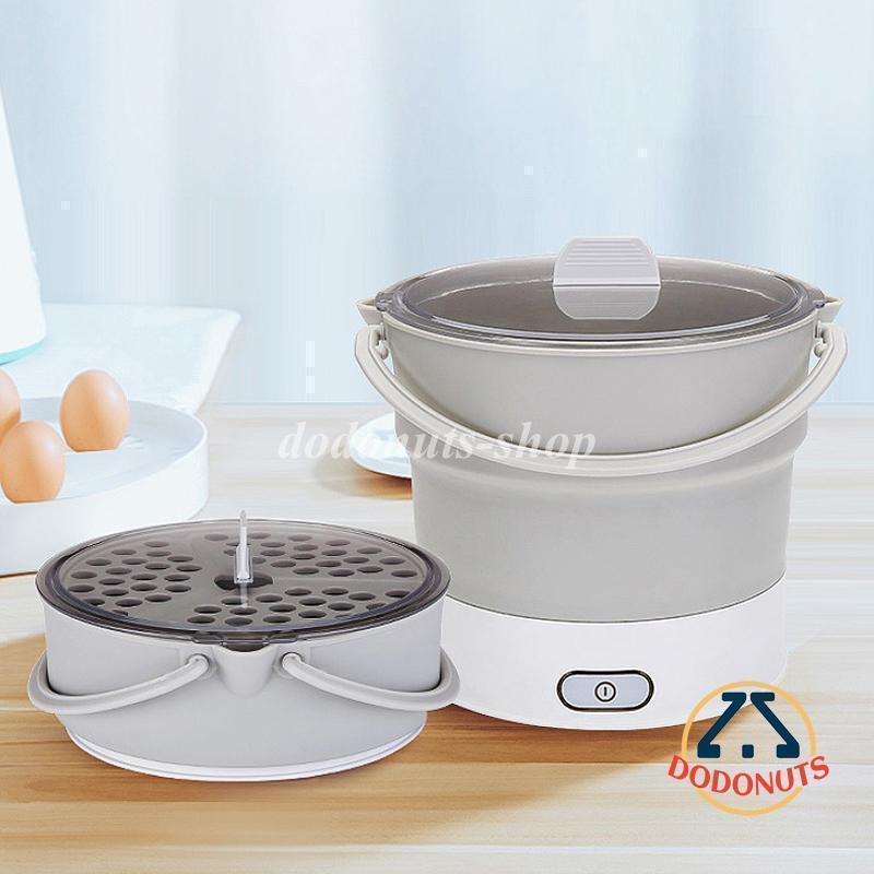 電気鍋 電気ケトル 110-240v 海外旅行 便携式 ひとり鍋 料理 自炊 鍋