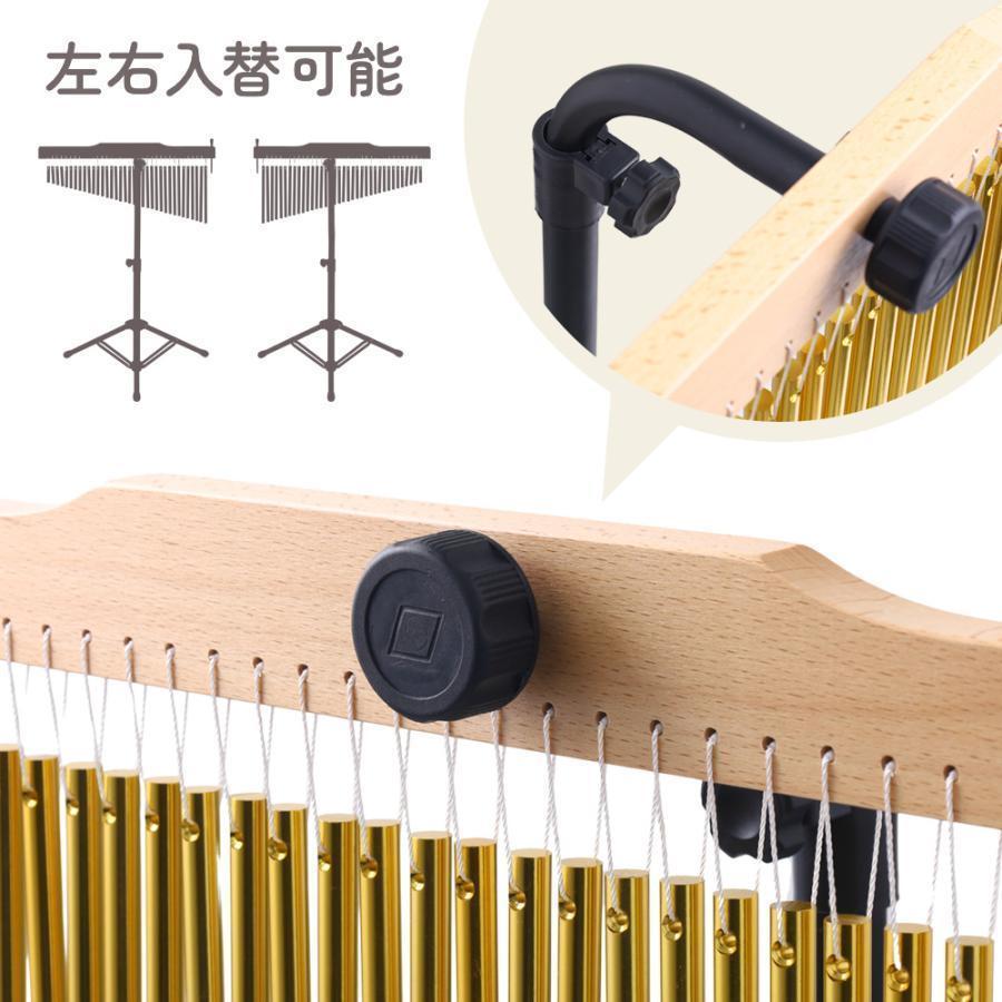 ツリーチャイム 36音 チャイム 楽器 バーチャイム スタンド付き THKJ 打楽器 ウィンドチャイム 教育 知育楽器 音楽会 使いやすい おすすめ 人気 注目アイテム_1