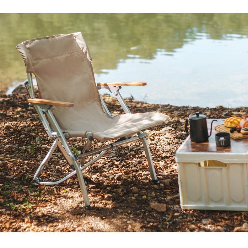2023最新 アウトドアチェア ローチェアショート メランジグレー アウトドア、釣り、旅行用品 アウトドア、キャンプ株式会社S＆L 登山 チェア (ベージュ） 2023最新 アウトドアチェア ローチェアショート メランジグレー