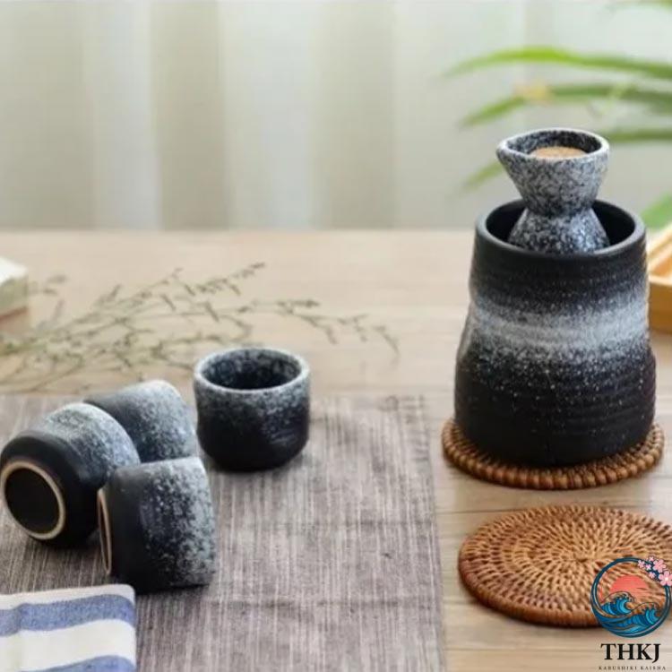 おちょこ 徳利 セット 熱燗 6点セット 陶器 お猪口 とっくり 酒燗器