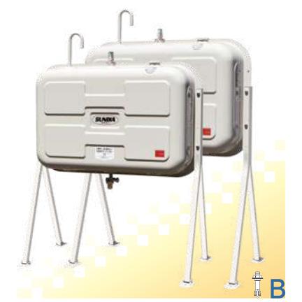 サンダイヤ KS3-500SJ 灯油タンク 容積500L・容量450L (法人様宛用