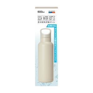 日翔」 炭酸水ボトル ベージュ 600ml : ひまわりの薬屋 - 通販 - Yahoo