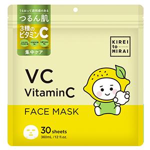 グリーンワン」 キレイトミライ ビタミンC フェイスマスク 30枚入