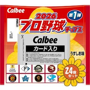 セット販売」「カルビー」2026プロ野球チップス 22g 24個セット