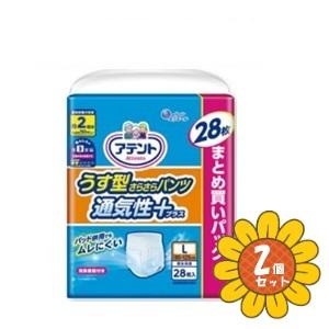 アテント 「大王製紙」アテント うす型さらさらパンツ 通気性プラス L