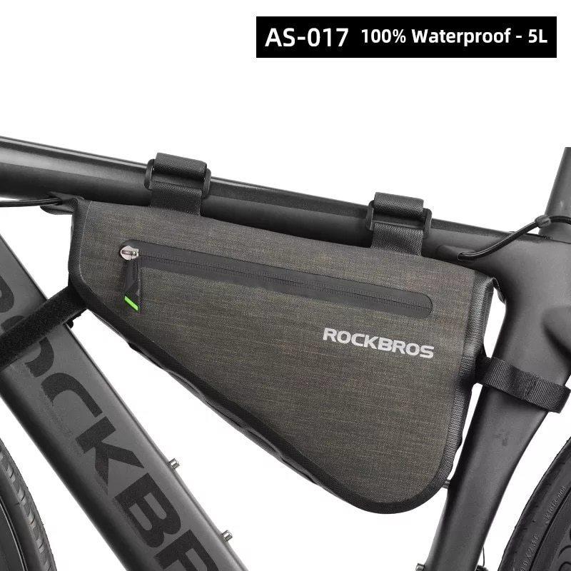 Rockbros大容量自転車バッグ 防雨 Off マウンテンバイクまたロードバイク用 バッグ 防水 コーキングアクセサリー