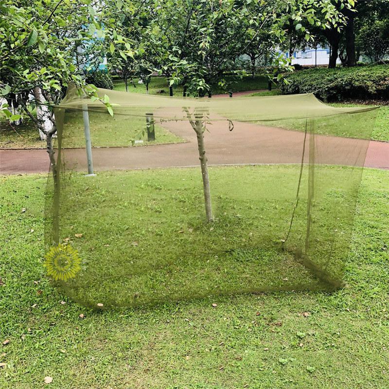 一部 蚊帳 テント 蚊除け 防虫ネット ポータブル キャンプ 高密度 メッシュ 折り畳み 屋外 アウトドア バーベキュー 通気性 安眠 登山 旅行 釣り｜himawarinosora｜04