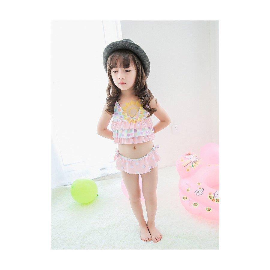 子供水着 女の子 ビキニ セパレート 水着 キッズ 上下セット 水着 ラッシュガード 夏 可愛い 水泳 スイムウエア ビーチ 子ども ミズギ こども 女の子 Cx0415 Fhyy541 向日葵の空 通販 Yahoo ショッピング