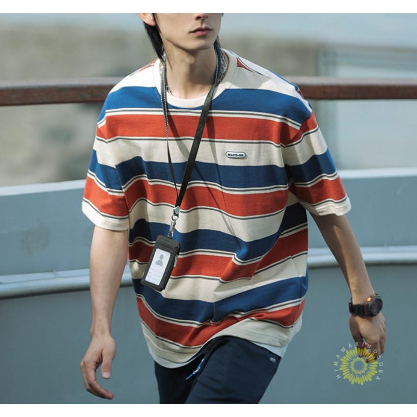 半袖Tシャツ メンズTシャツ ボーダー 大きいサイズ 夏 半袖 半袖Tシャツ メンズTシャツ ボーダー 大きいサイズ 夏 半袖