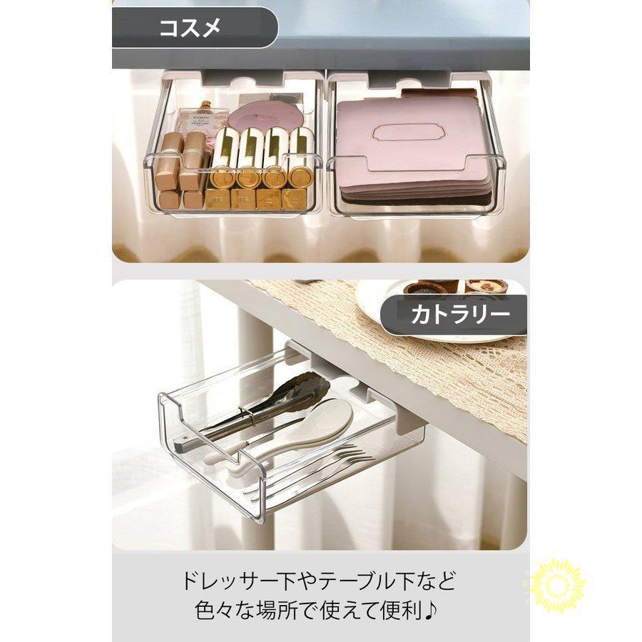 サマーセール‼️ヴィンテージめちゃくちゃ可愛い‼️小さな引き出し机 机 引き出し 後付け デスク下収納 取り付け トレー 小物収納
