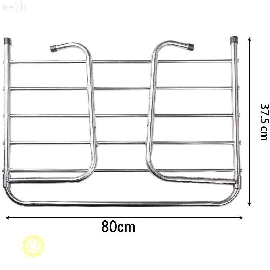 物干し ラック スタンド 【幅40-80cm】 引っ掛け タイプ 手すり 窓 省スペース アイデア 便利グッズ ベランダ物干し台 洗濯物干し ハンガー 靴干し｜himawarinosora｜18