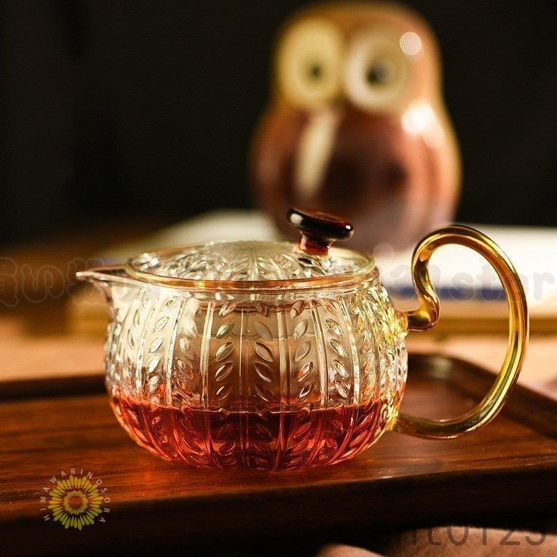 ガラス急須 紅茶ポット 300ml/600ml 煎茶道具 茶器 お茶会 耐熱 ガラス急須 紅茶ポット 300ml/600ml 煎茶道具 茶器 お茶会 耐熱