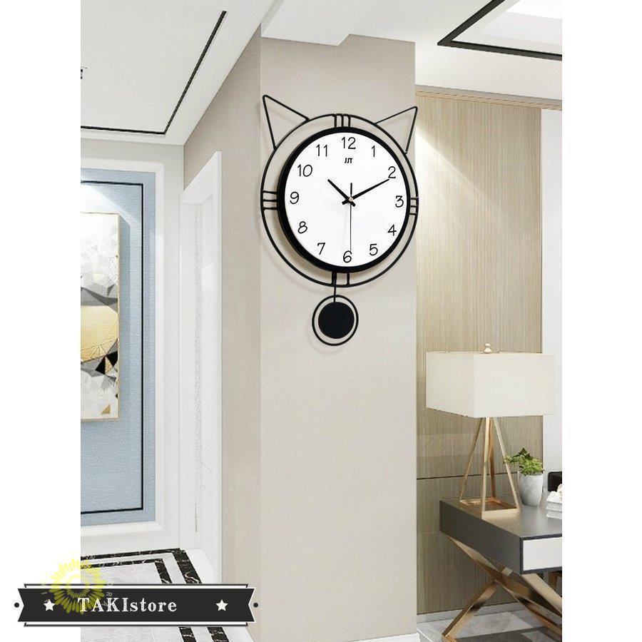壁掛け 時計 静か 静音 スイープ秒針 北欧 連続 秒針 見やすい