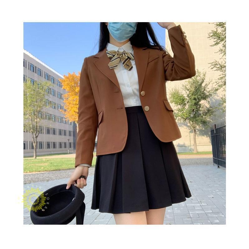 ジャケット　制服　ブレザー　3点セット　女子高生 bon4166-05.jpg