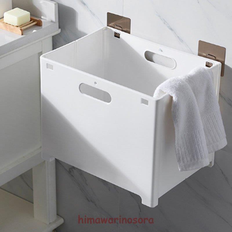 ランドリーバスケット 着後レビューで 折りたたみ 壁掛け スリム コンパクト おしゃれ 洗濯かご 持ち手 持ち手付き 省スペース 収納 かご 洗濯カゴ 洗濯