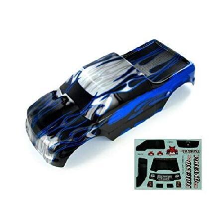2022新発 Redcat Racing 88049-BL ピックアップトラックボディ (1/10スケール) ブラック/ブルー 自動車