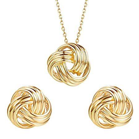 21年ファッション福袋 Yoursfs ノットクリップオンイヤリング イエロー エンドレスラブイヤリング ホワイト イエローゴールドメッキ 18金 ファッション レディース ピアス Proksi Si